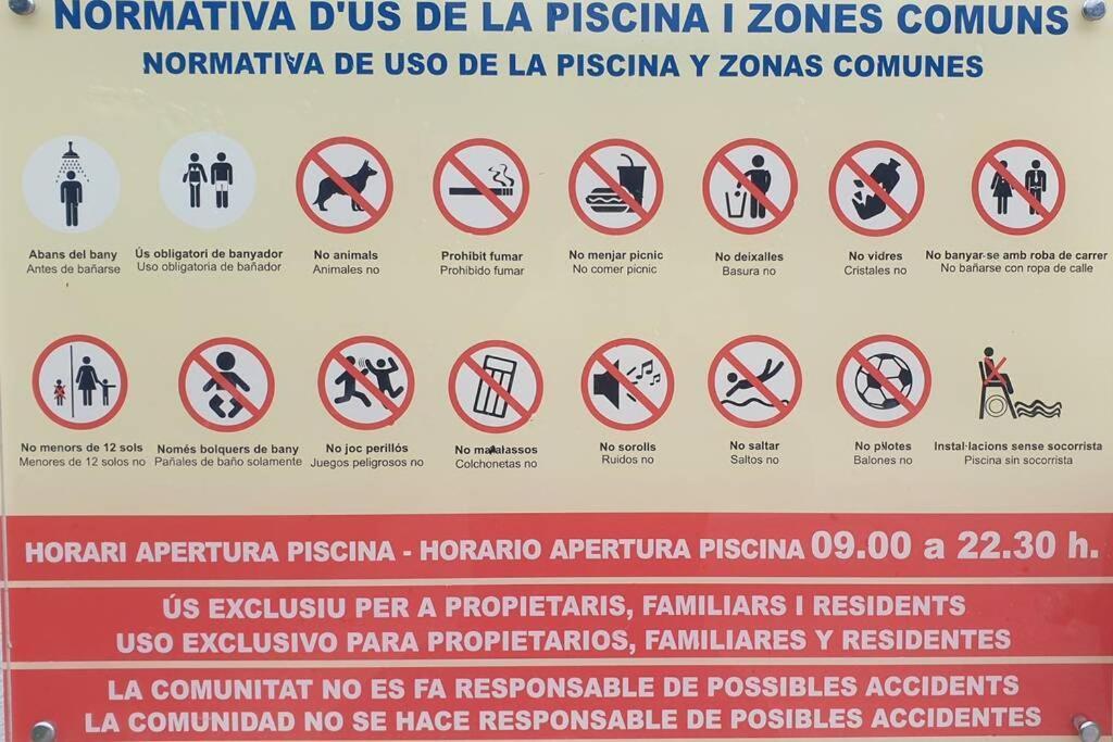 Apartamento Completo Muy Cerca Del Centro Ideal Para Familias Con Piscina Фигерас Экстерьер фото